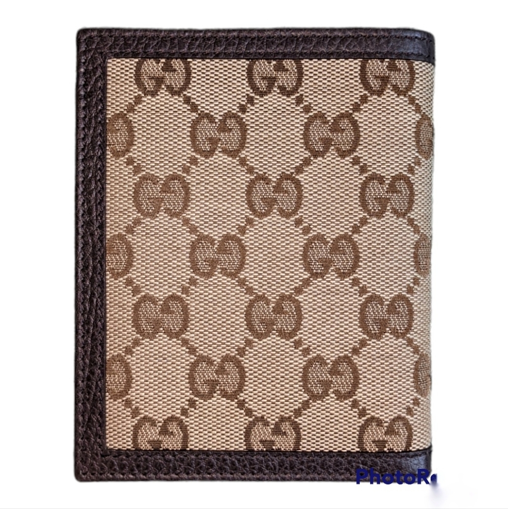 Gucci GG Canvas and Leather Bifold Men’s Wallet
